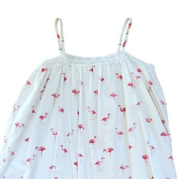 Petite Plume Flamingo Dress Size 7 - Picture 2 of 5